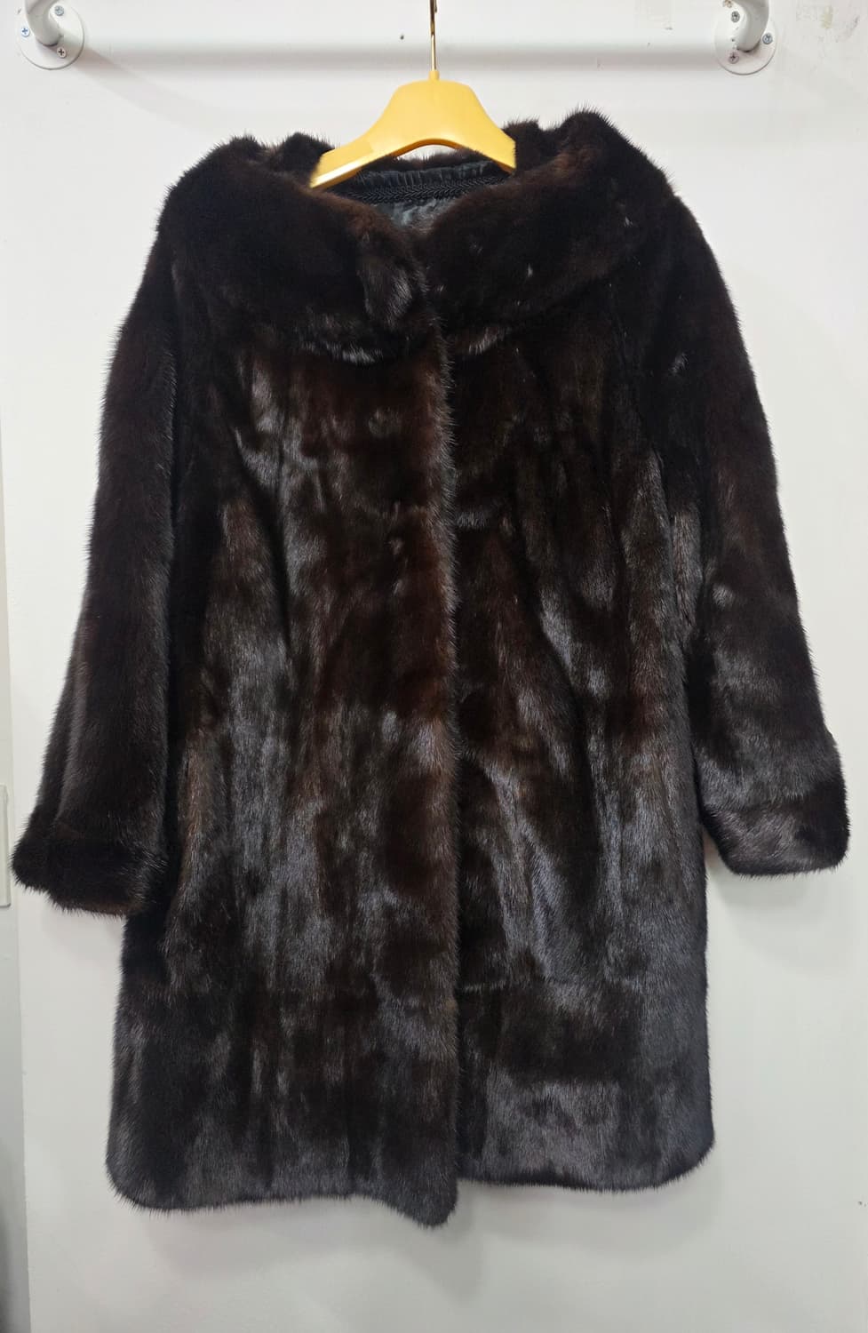 근화모피 사가 통 밍크 코트 상품이미지1