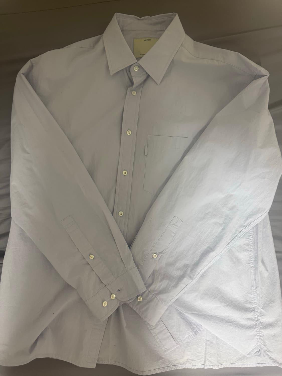 포터리 코튼 타입라이터 컴포트 셔츠 size 2(M) 상품이미지3