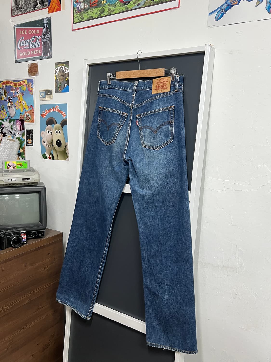 90s Levis 리바이스 508 레귤러 테이퍼드 데님 팬츠 상품이미지1