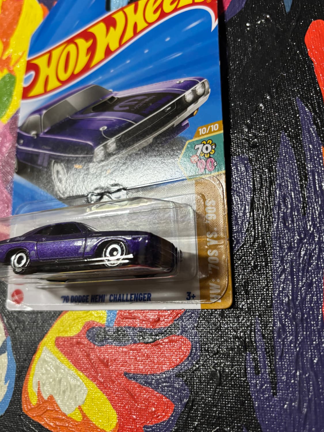 미개봉) 70 닷지 챌린저 다이캐스트 핫휠 머슬카 인테리어 소품 상품이미지3