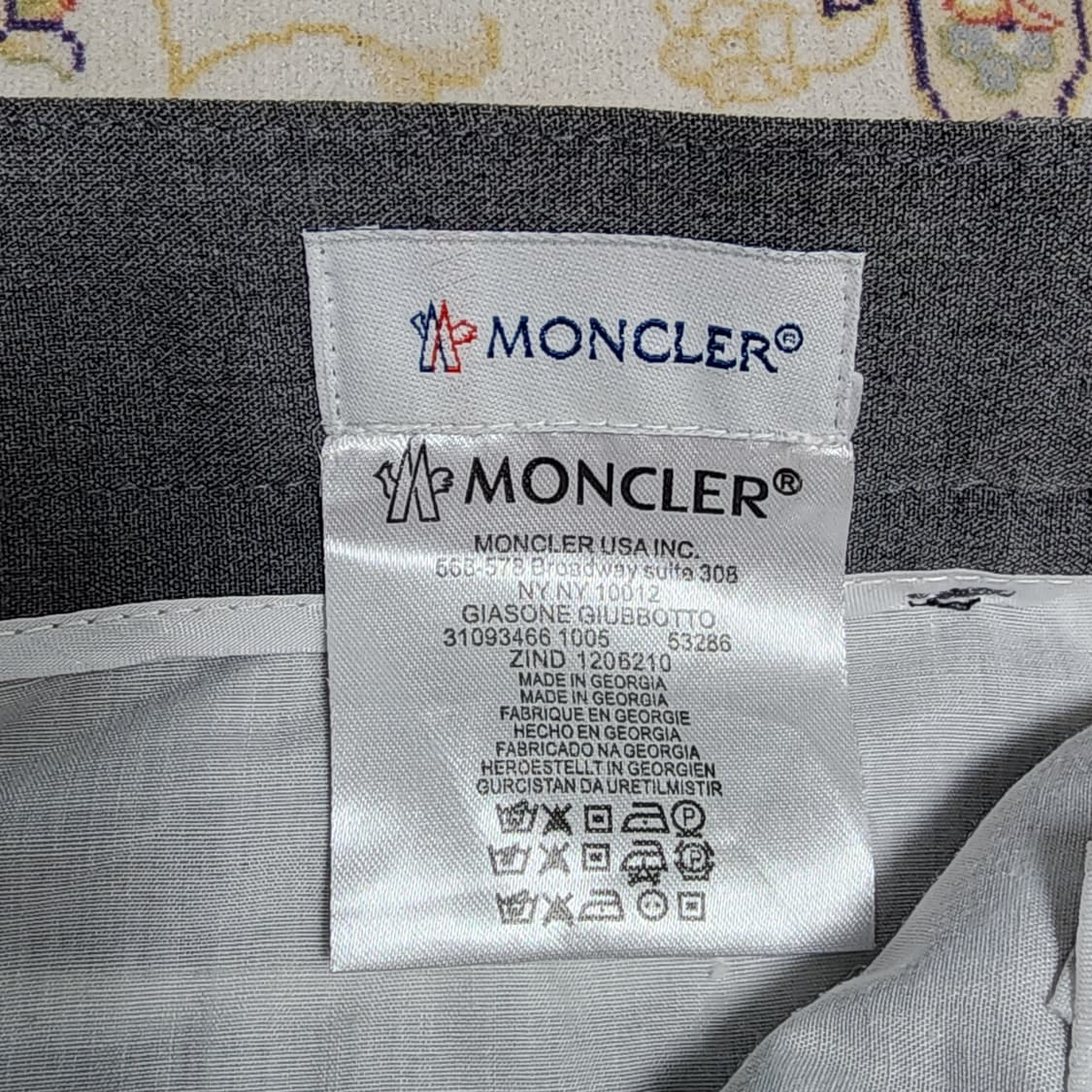 몽클레어 남성 코튼 슬랙스 팬츠
33 상품이미지5