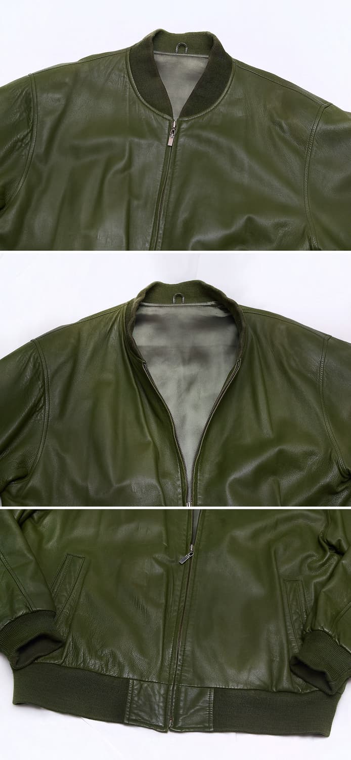 스끼아티 이태리 핸드메이드 양가죽 봄버 자켓 (50 / 105+) 상품이미지4