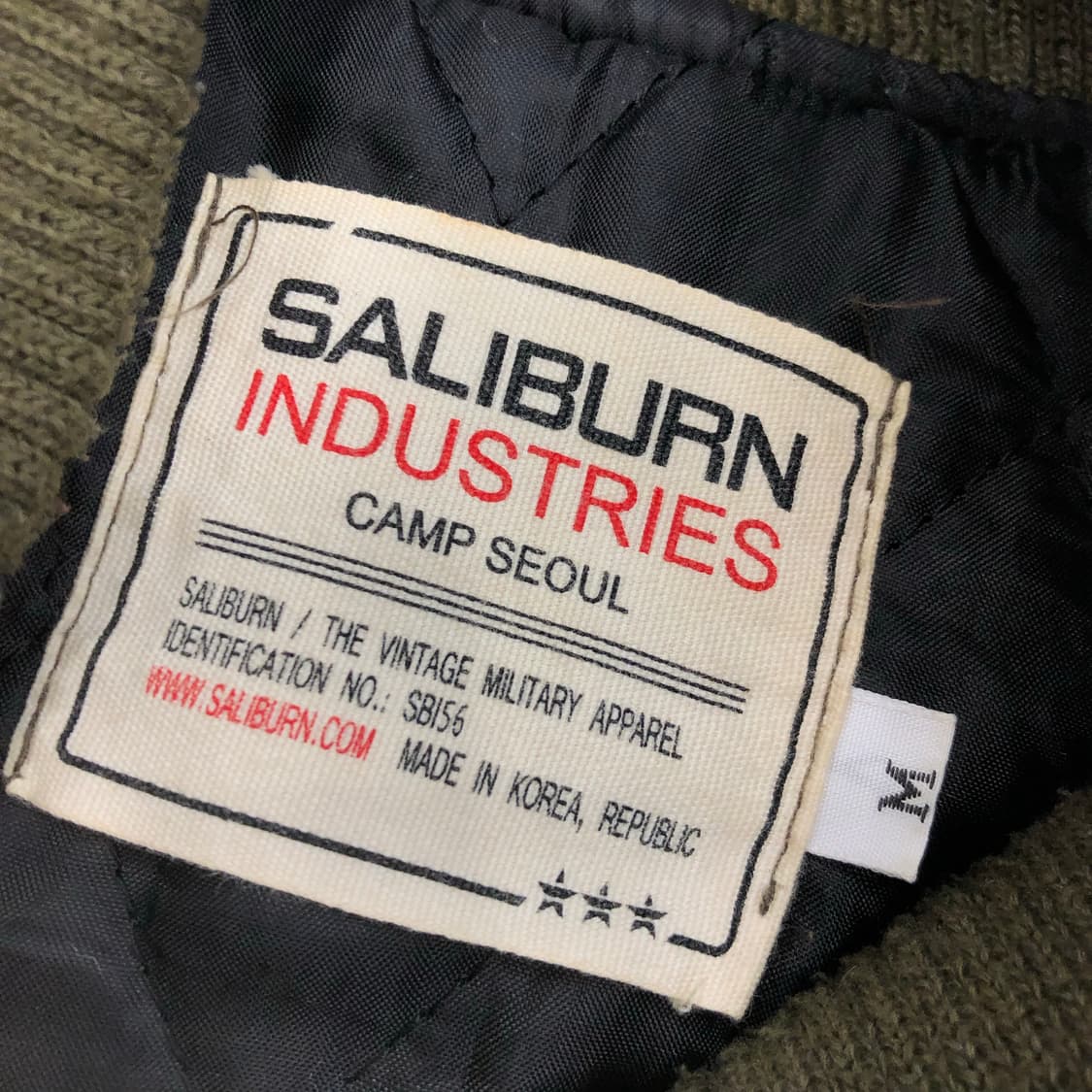 빈티지 울 바시티 자켓 상품이미지5