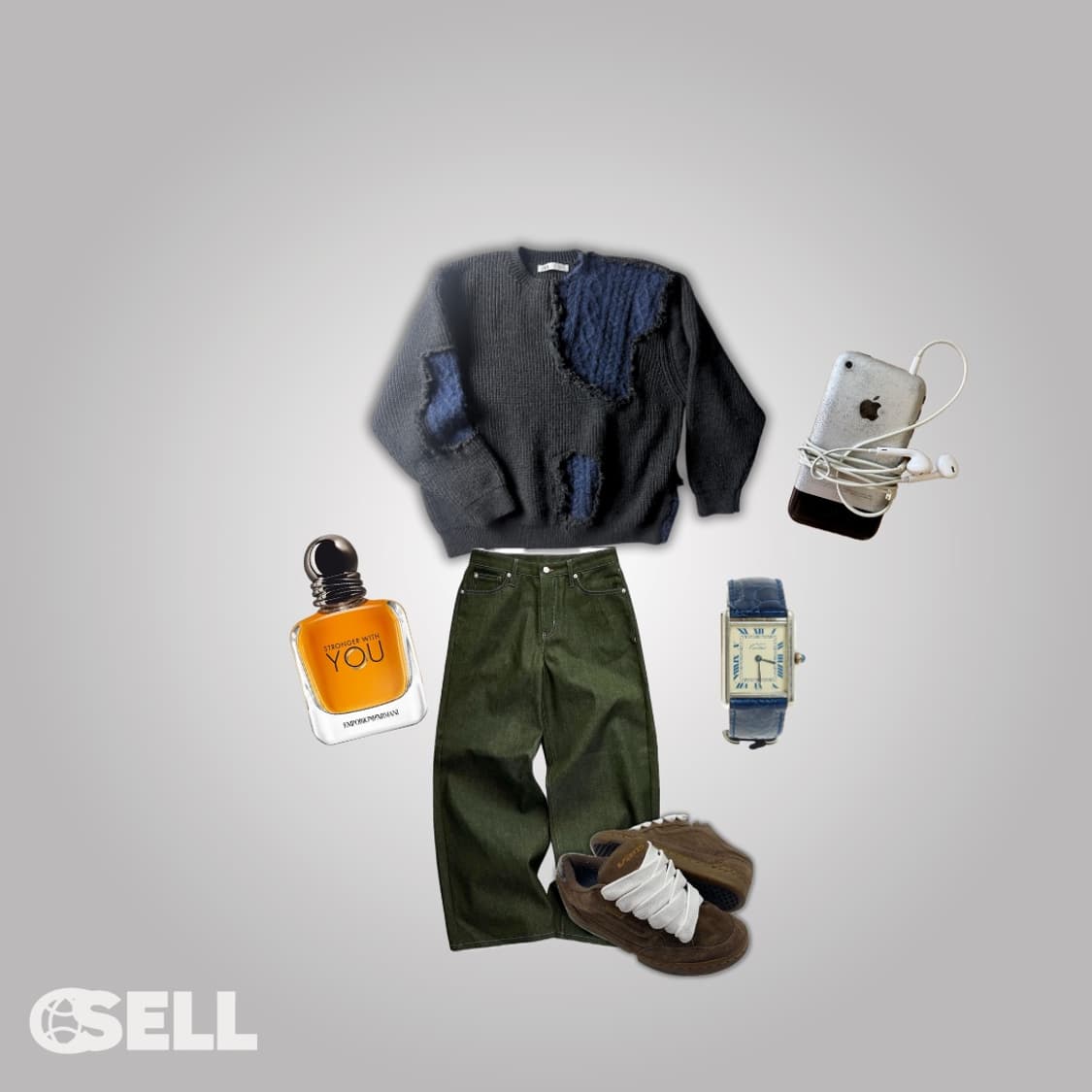 자라 패치워크 니트 상품이미지2