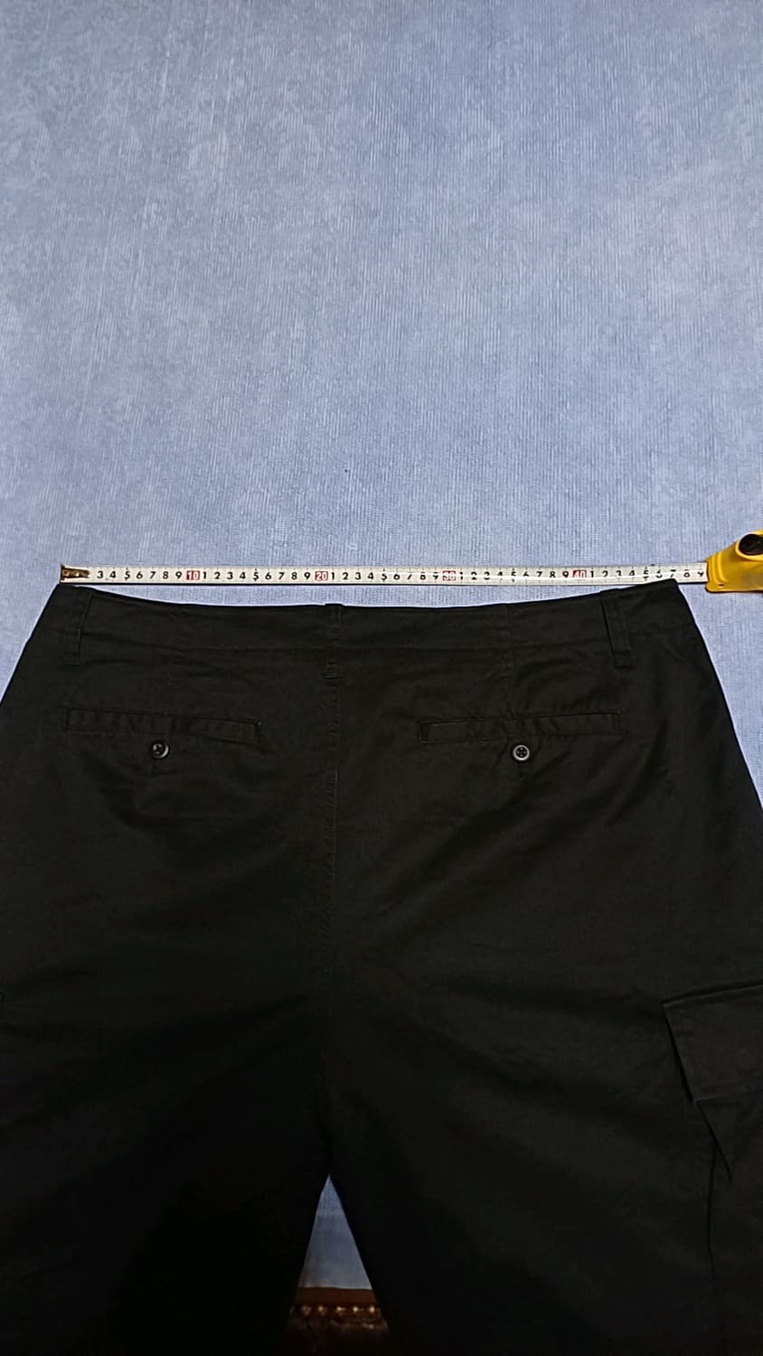 무신사 블랙카고바지 36인치 기장104 상품이미지5