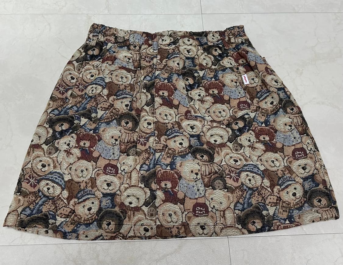 ORDINARY HOLIDAY곰돌이 치마 상품이미지7