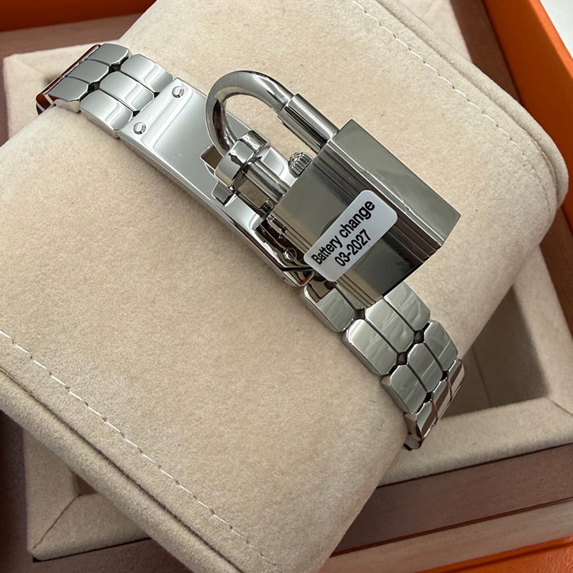 에르메스 켈리 시계 Kelly 워치, 미니 16mm 팔찌 보증서 상품이미지5