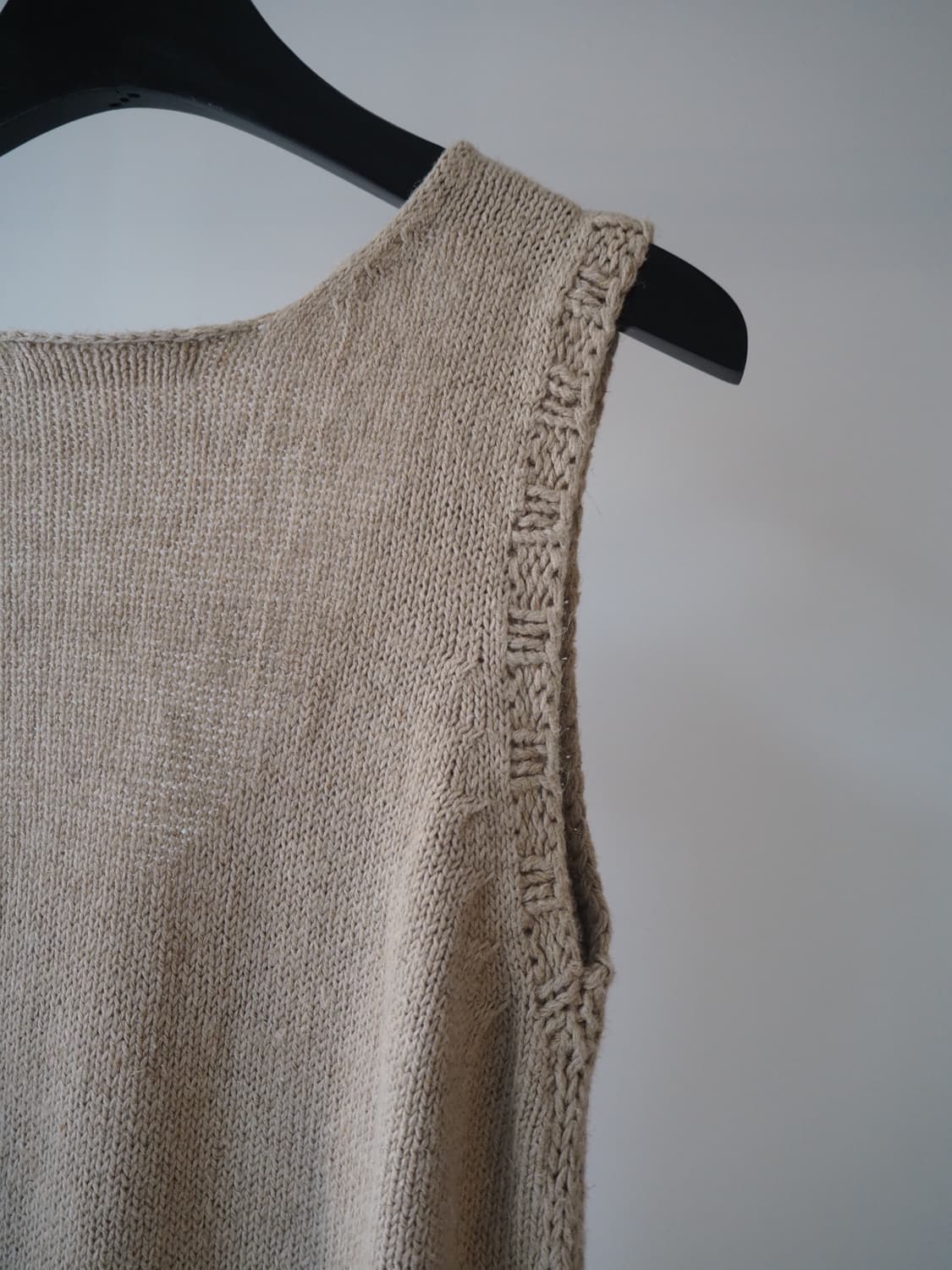 MERVEILLE H. knit vest  상품이미지5