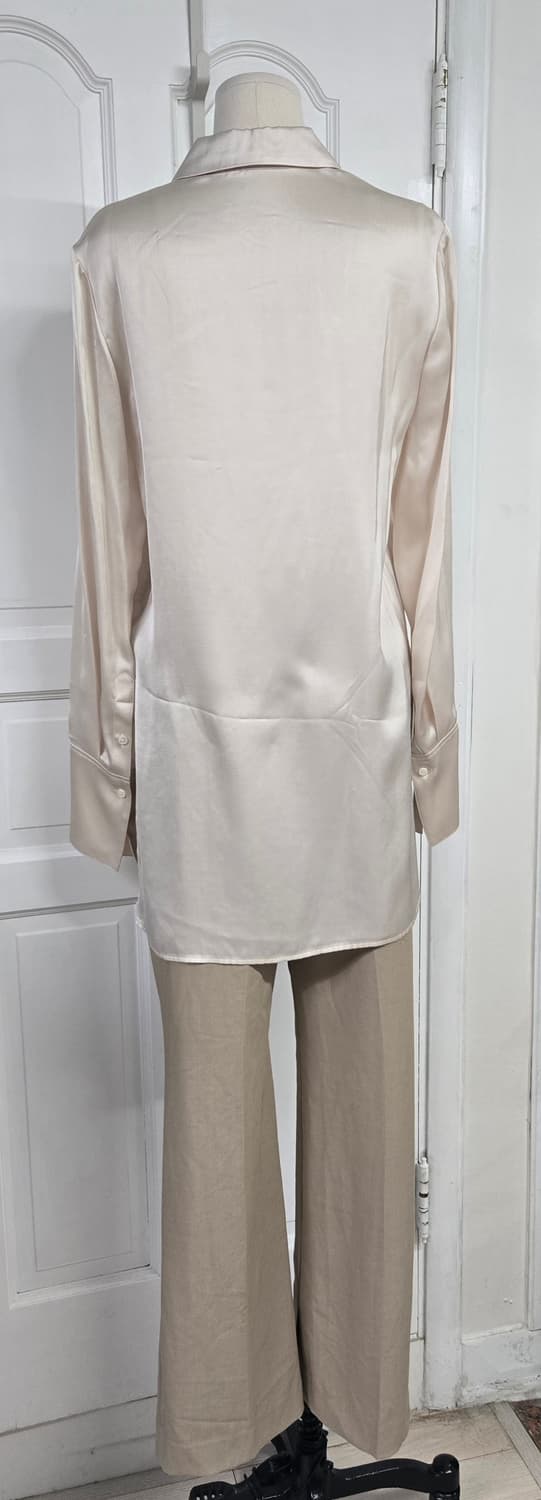 새상품)로우클래식 실키셔츠 상품이미지6