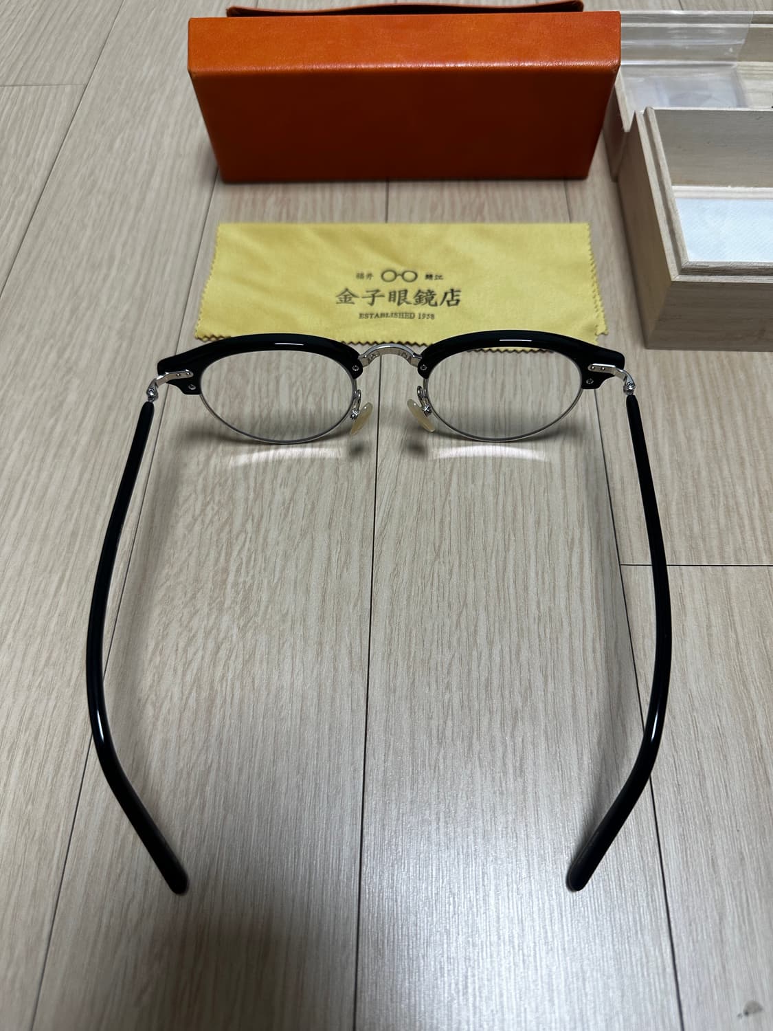 금자안경 KV-117, bksi(블랙/실버) 상품이미지3