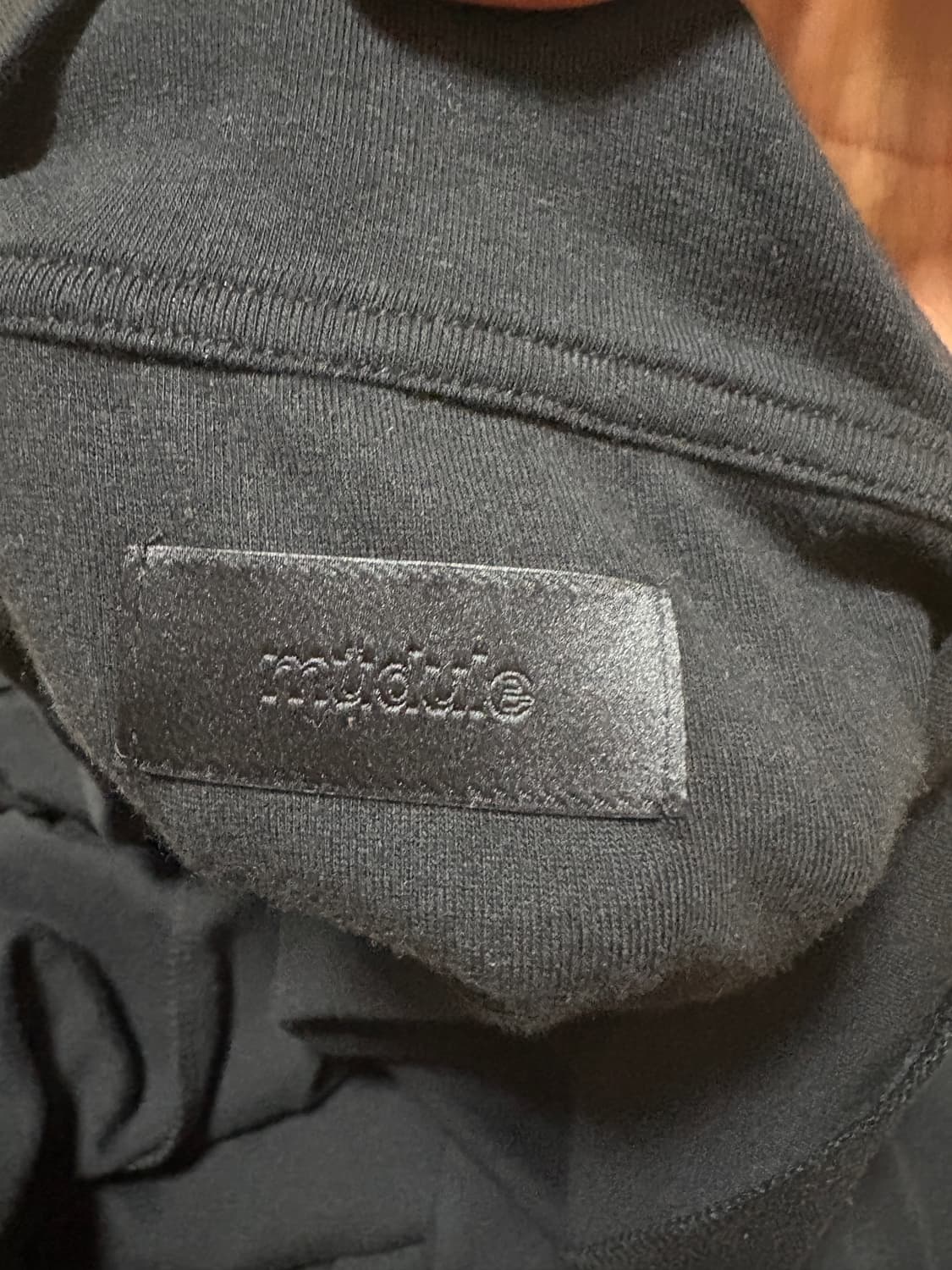 Mudule neck zip (black 2 size) 상품이미지3