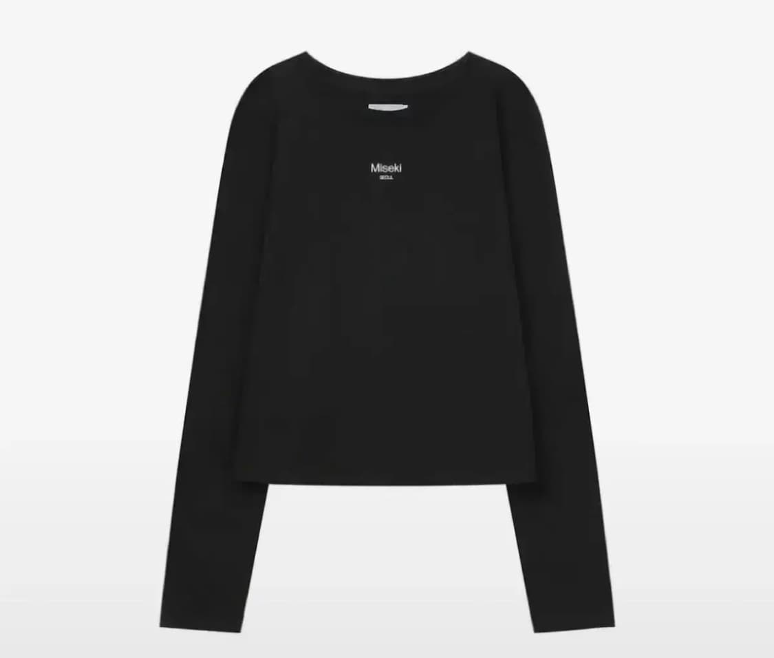 미세키 서울 미니 로고 홍슬리브 상품이미지1