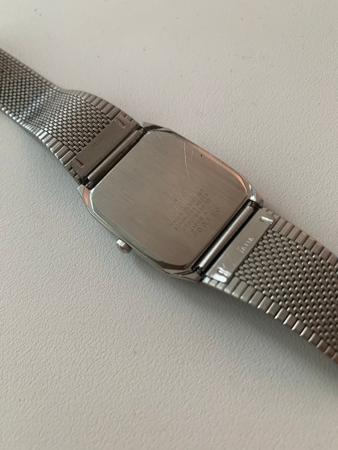 세이코 Seiko 쿼츠 스퀘어 상품이미지3