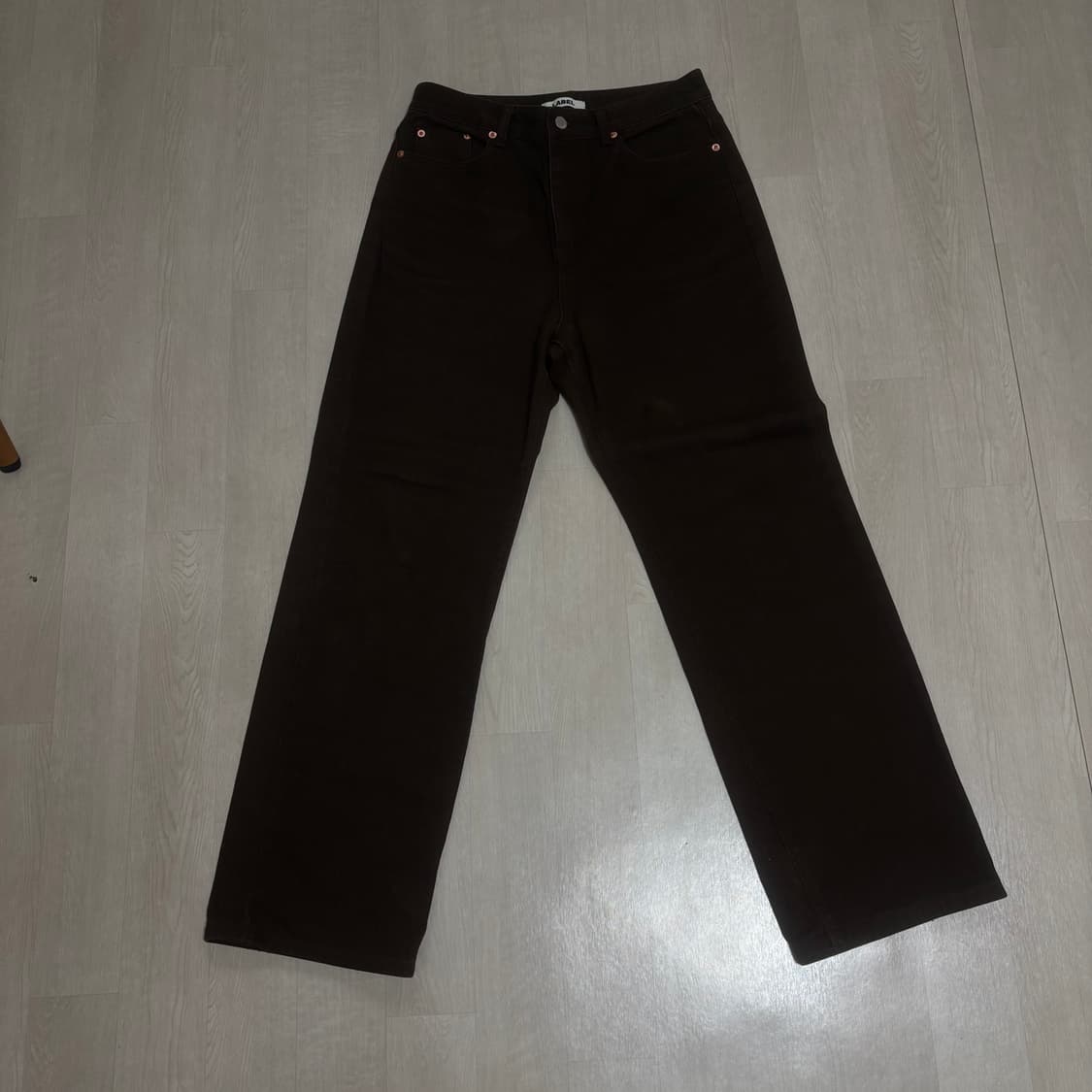 라벨 아카이브 다크 브라운 팬츠 3사이즈  상품이미지1