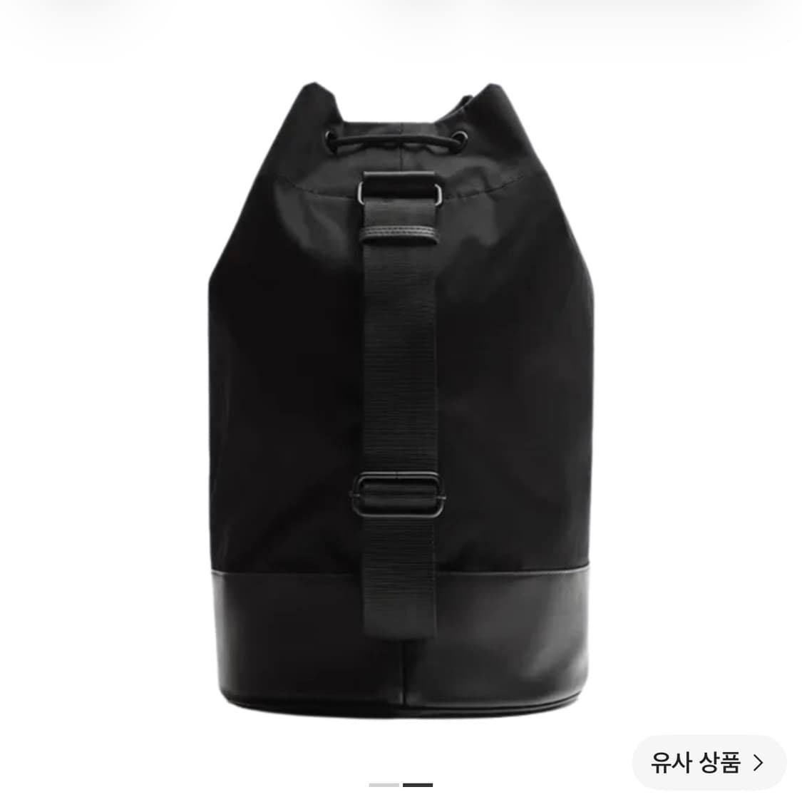 자라 x 스튜디오 니콜슨 벌룬 백팩 블랙 상품이미지1