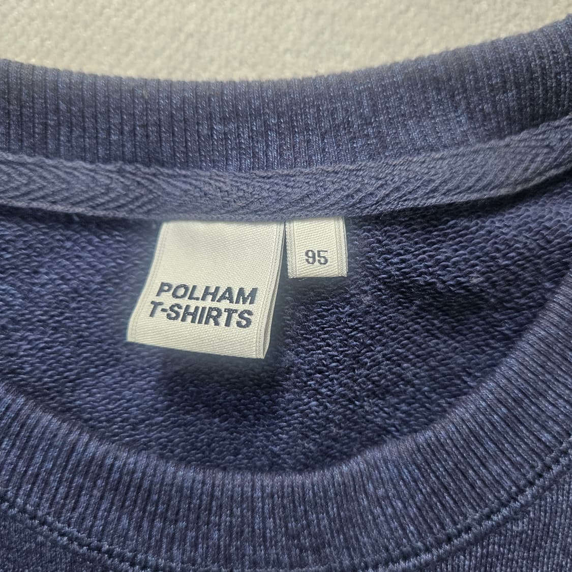 95 폴햄 맨투맨 긴팔티 0303Y 상품이미지3