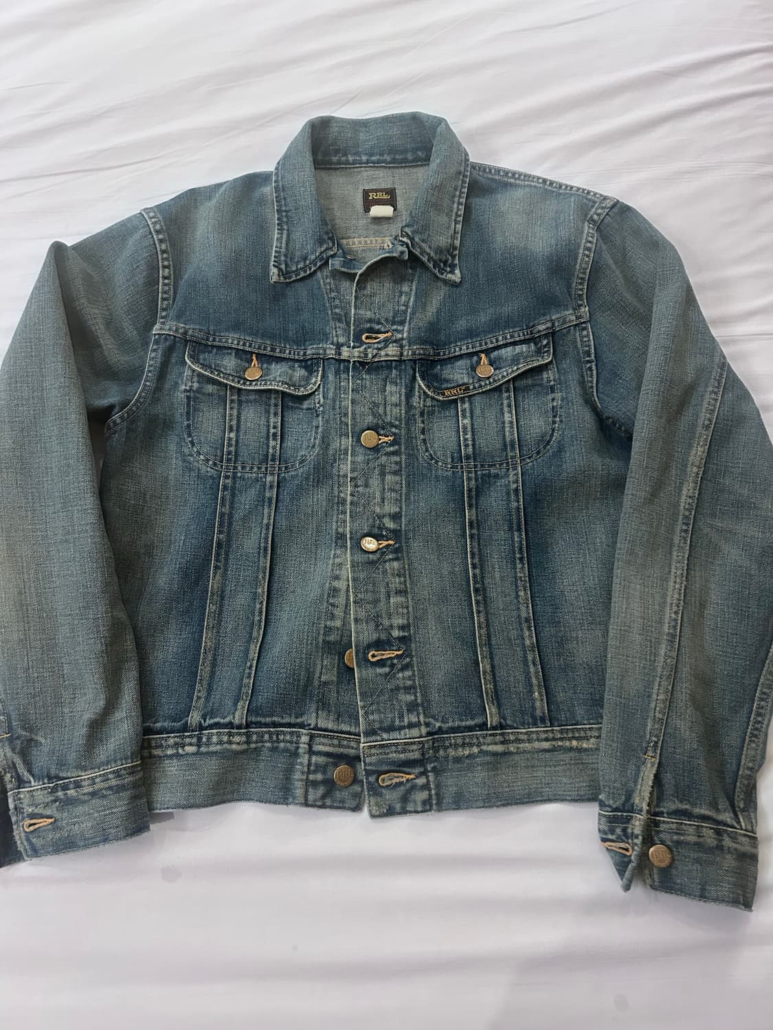 RRL LOT 271 인디고 리랜드 데님 자켓 M 상품이미지1