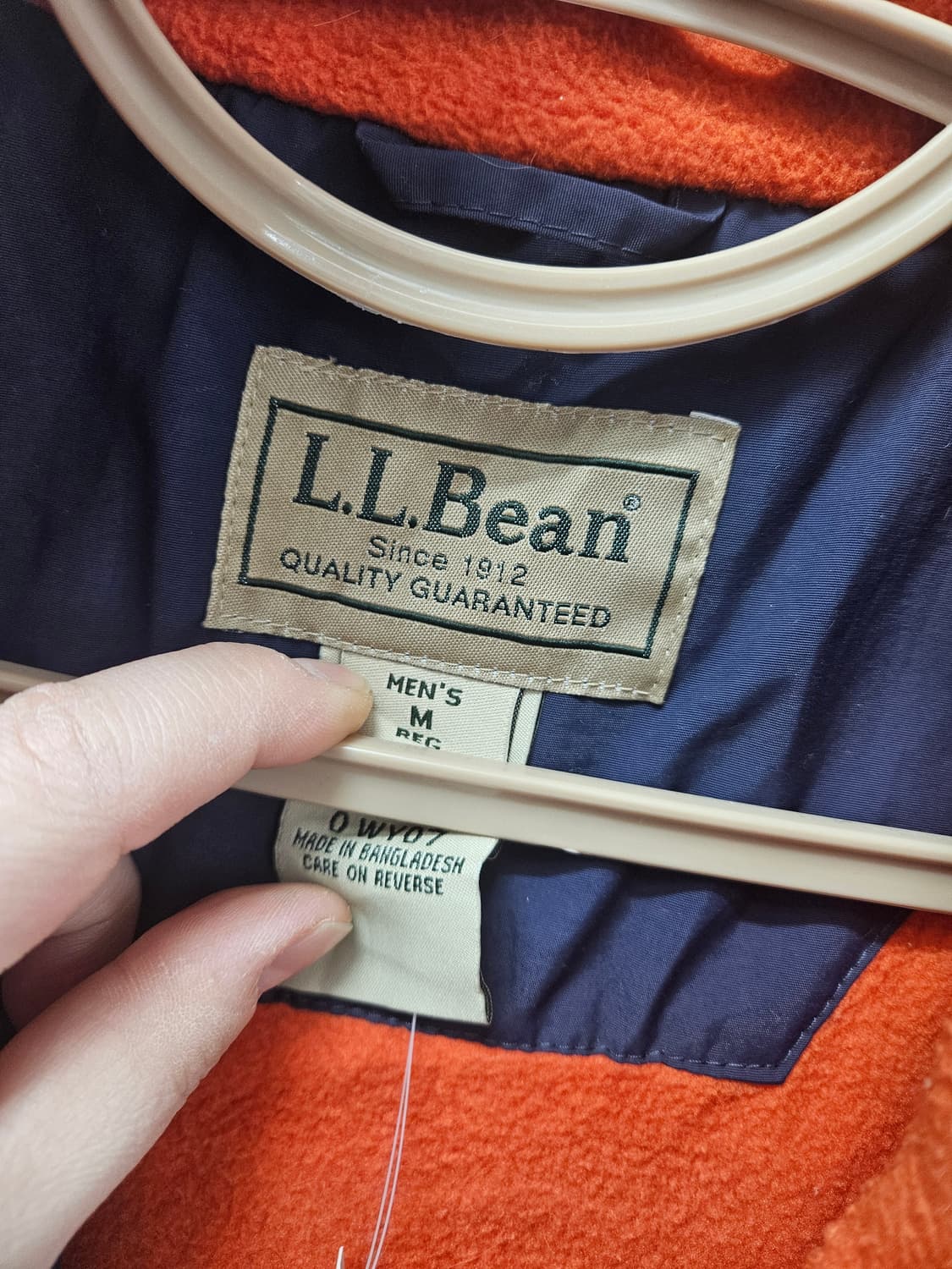 엘엘빈 빈티지 아웃도어 폴리스 베스트 상품이미지3