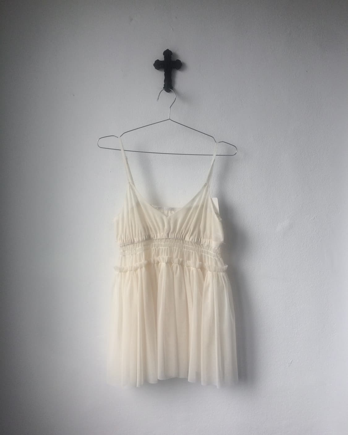 See through lace sleeveless 상품이미지2