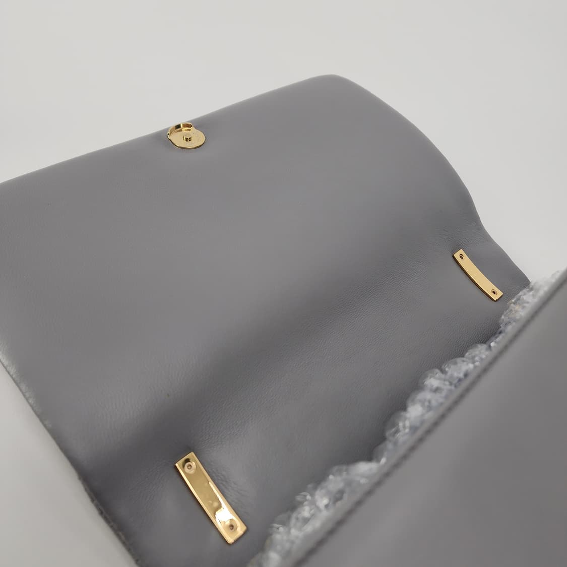 초민트급 버버리 스몰 롤라백 체인 숄더백 그레이 금장 상품이미지6