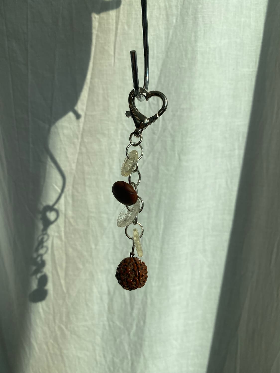 vintage button keyring_clear 상품이미지3