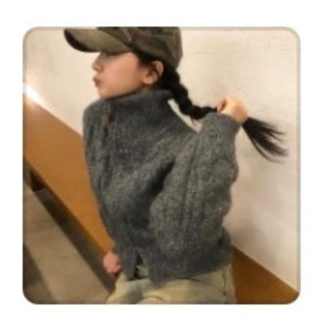 울 니트집업(투웨이) 상품이미지3