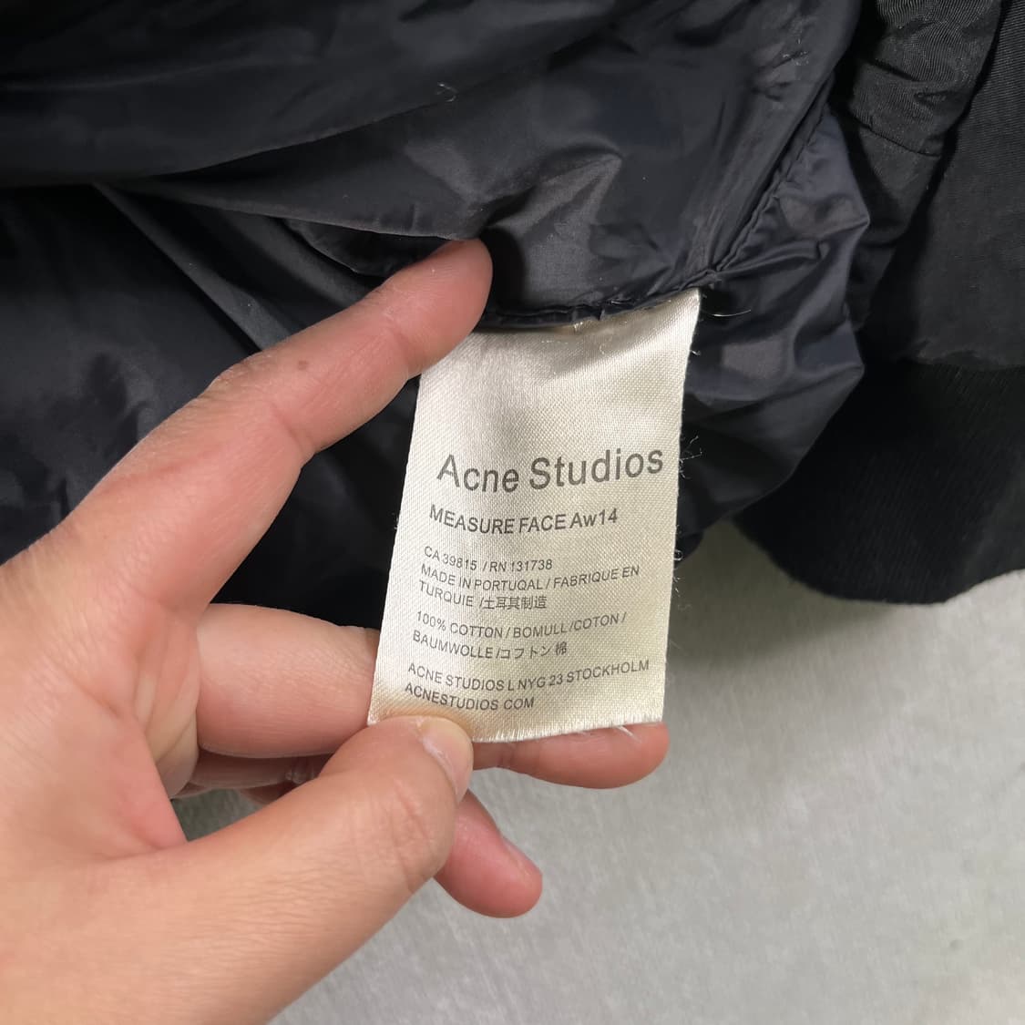 105 아크네스튜디오 덕다운 패딩 자켓 상품이미지5