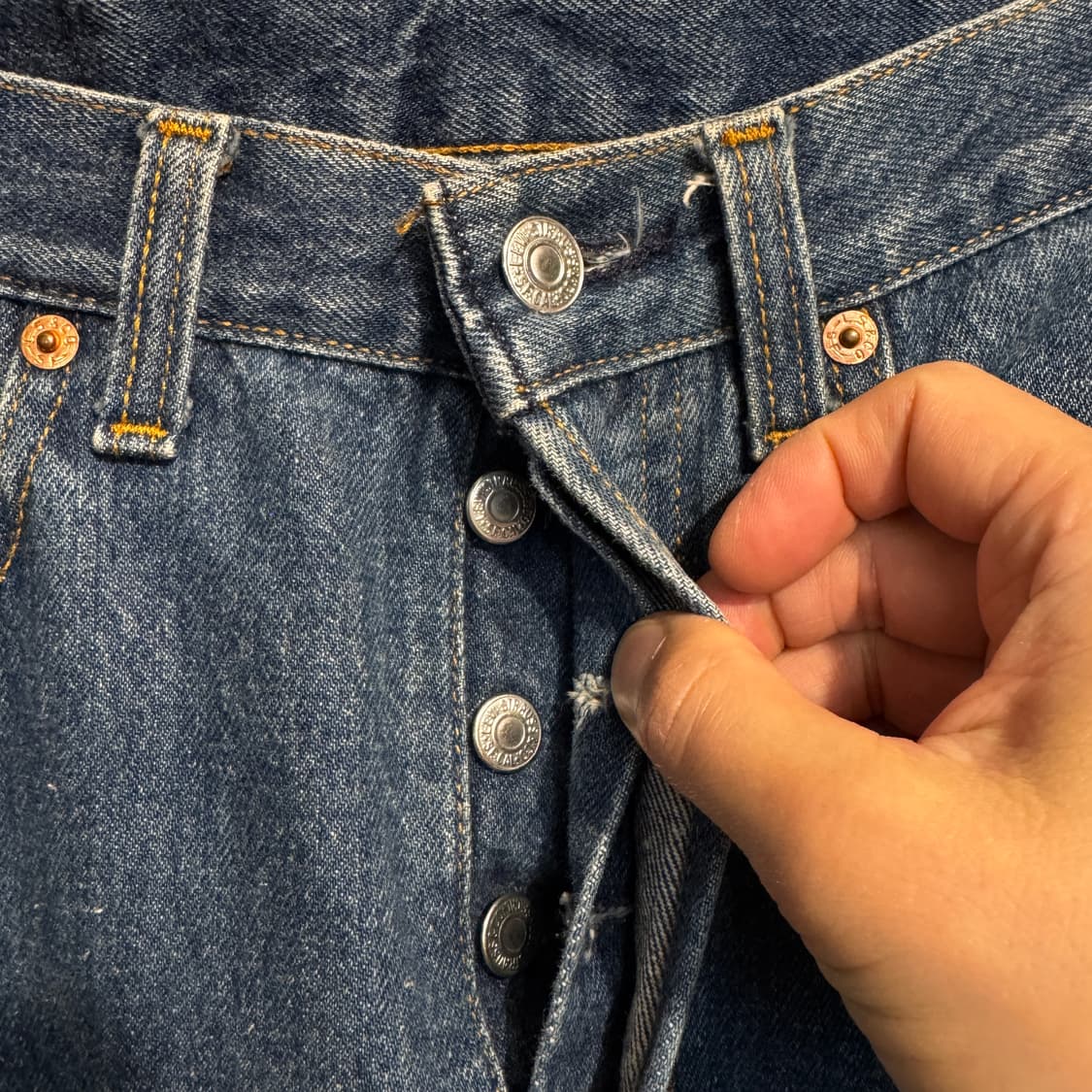80s Levis 501 Denim Pants Made In USA 상품이미지6