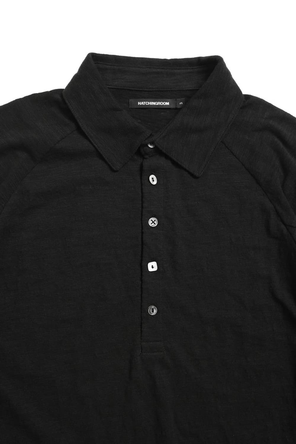 hatchingroom polo tee black 상품이미지2
