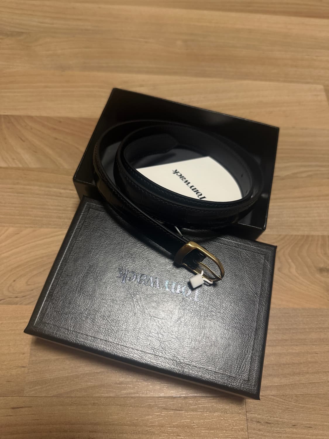 토니웩 26ss 가죽 벨트 + 쿠폰 포함 상품이미지3