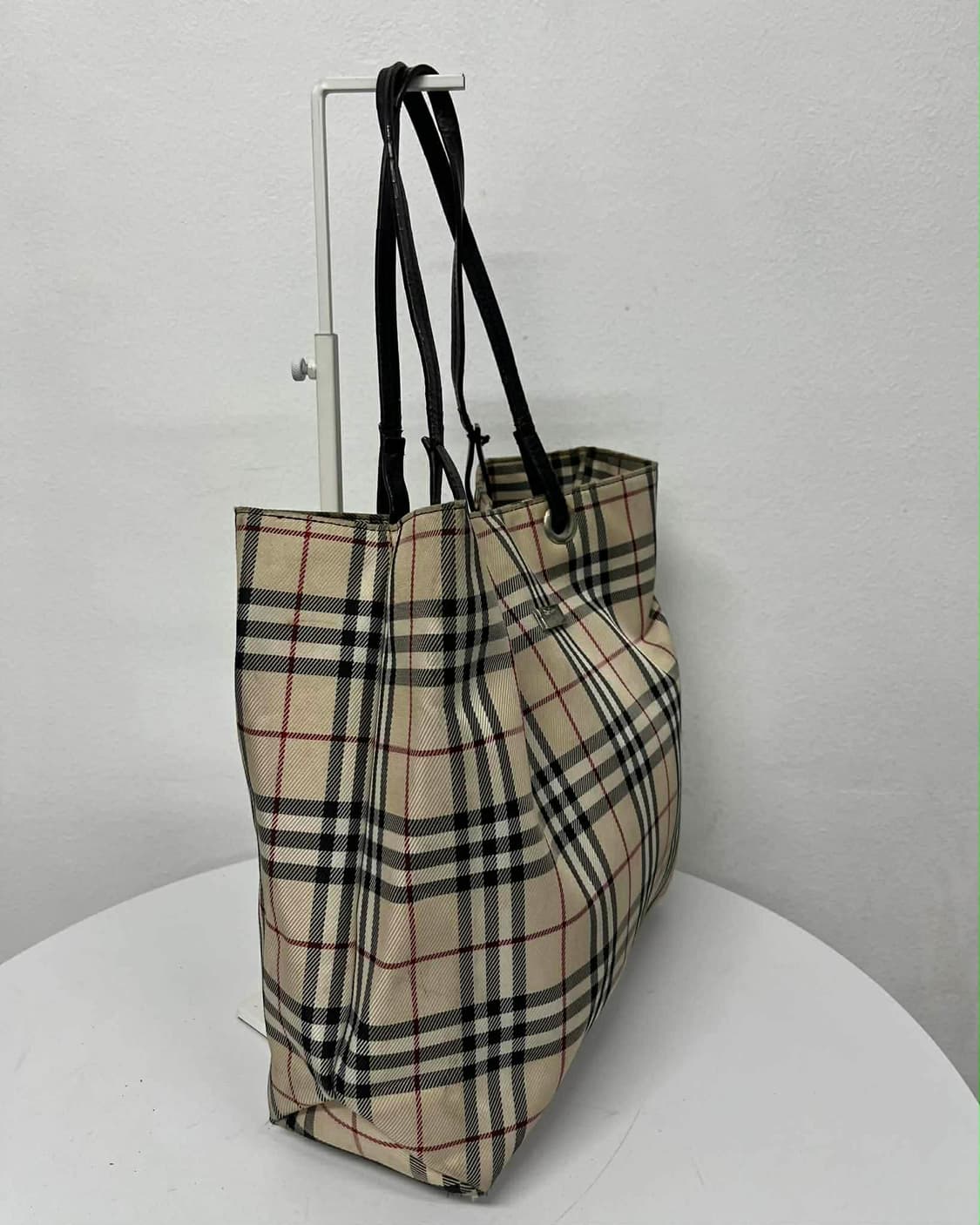 버버리 노바체크 블루라벨 숄더 토트백 상품이미지3