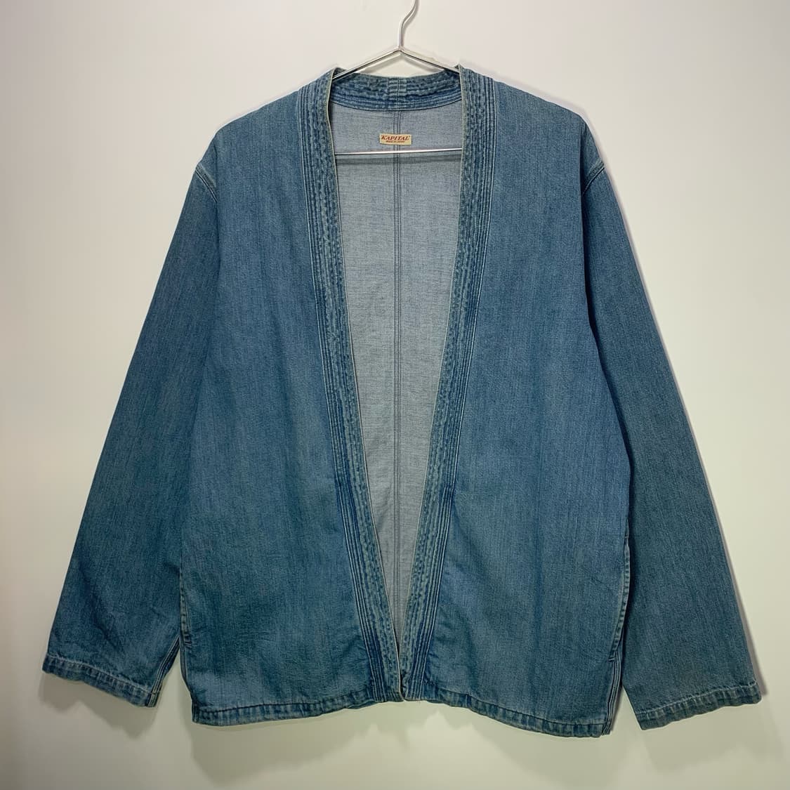 캐피탈 데님 기모노 자켓 상품이미지1