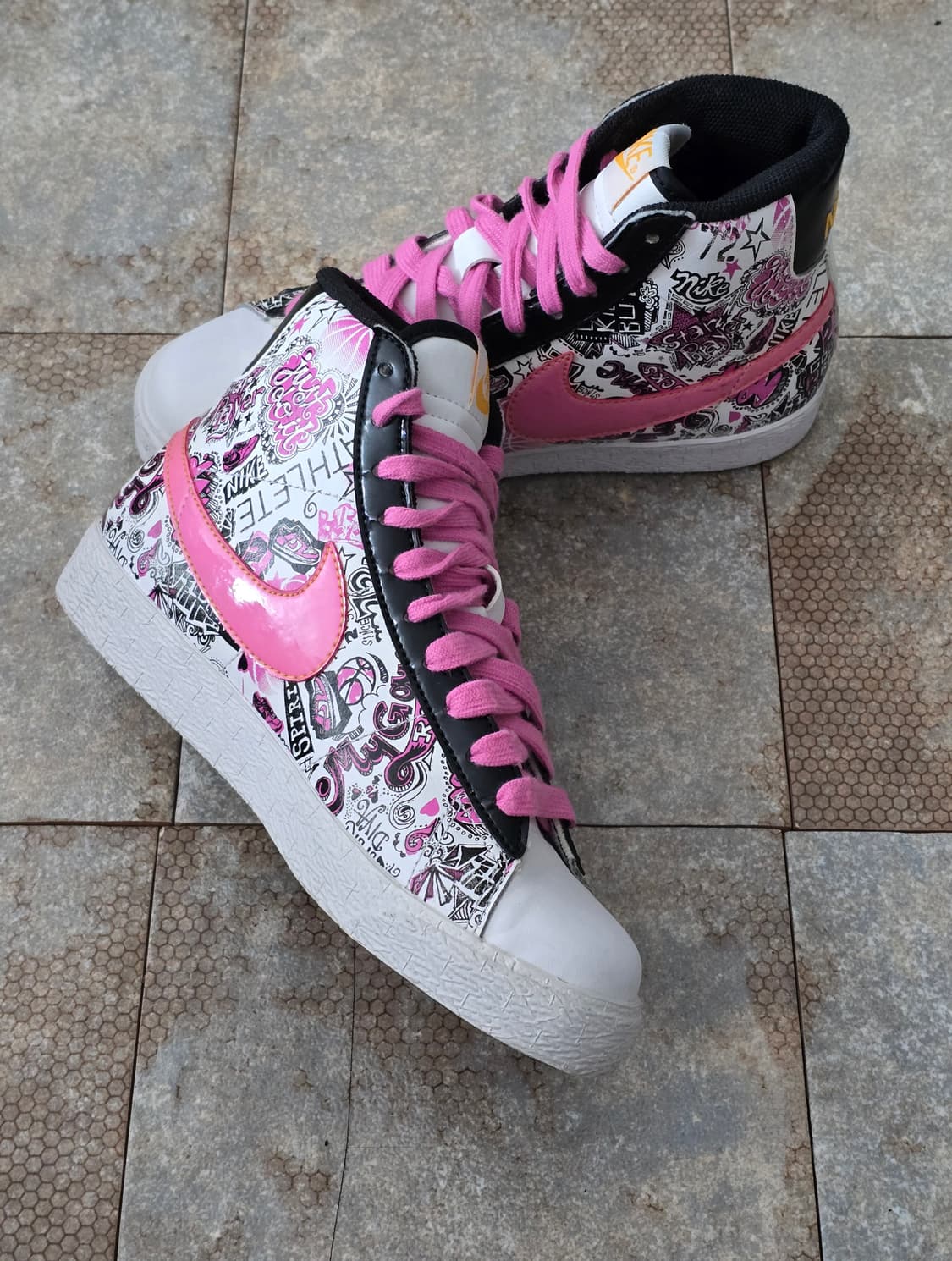 (230)나이키 빈티지 블레이저 미드 그래피티 상품이미지4