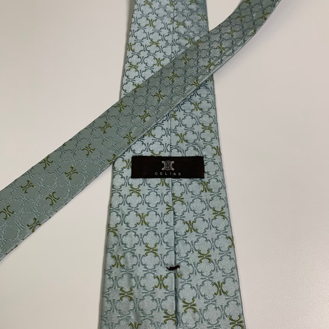 셀린느(CELINE) 모노그램 명품 혼주 결혼식넥타이 A+ 9.2cm 상품이미지5