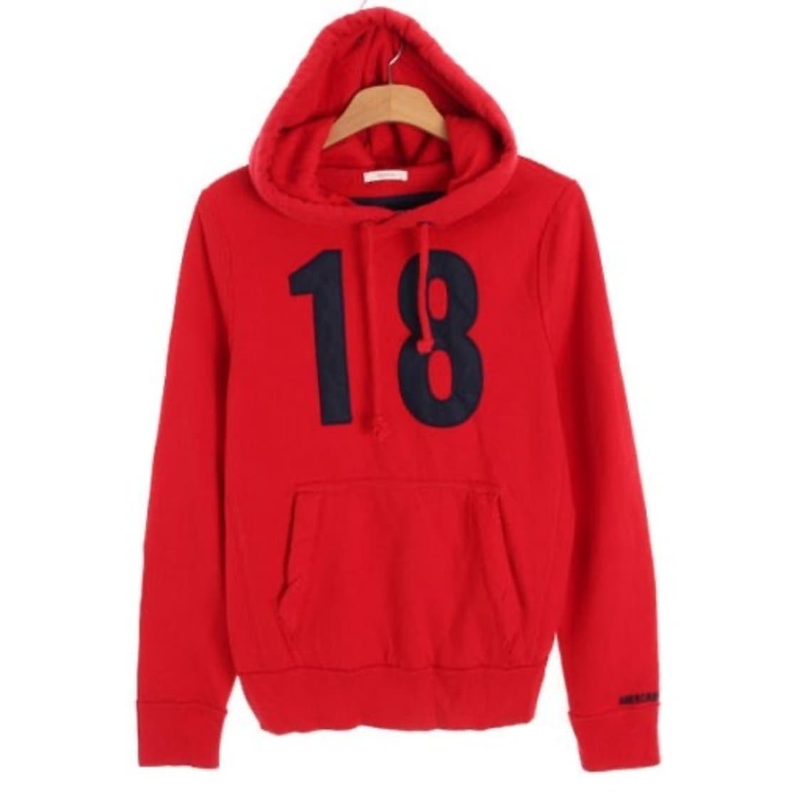 ❤️아베크롬비 넘버 18 레드 후드티❤️ 상품이미지1