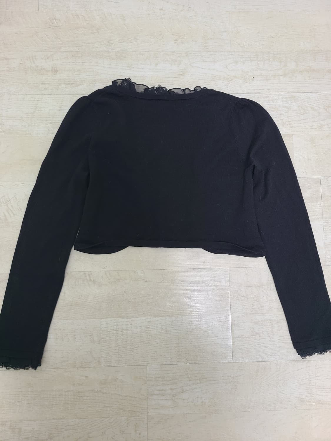 검정 레이스 볼레로 가디건 새상품 상품이미지2