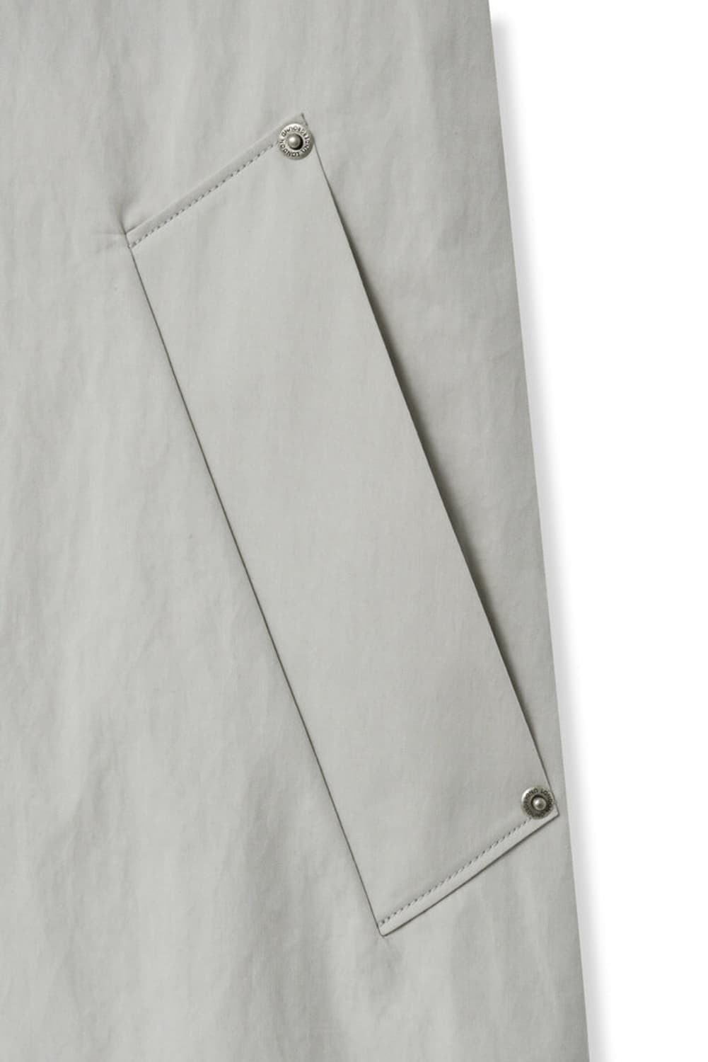 Layered nylon trench coat_Light Beige 상품이미지8