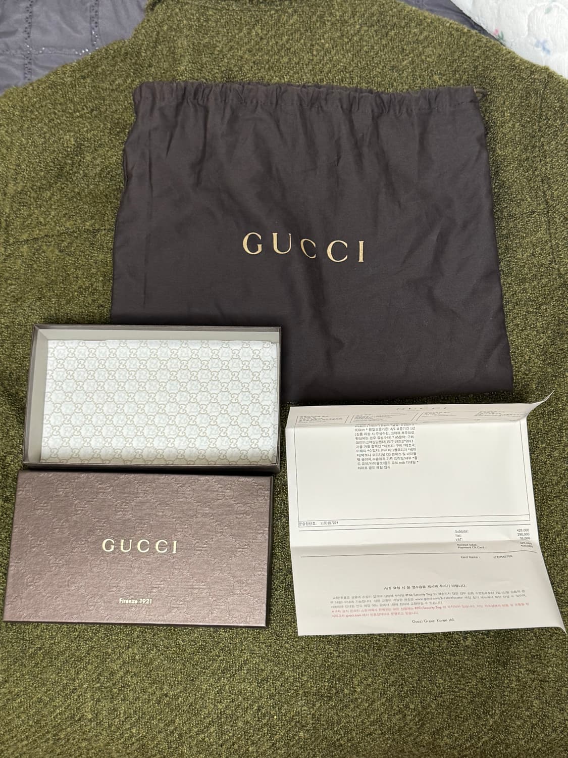 구찌 오리지널 GG 캔버스 장지갑 상품이미지4