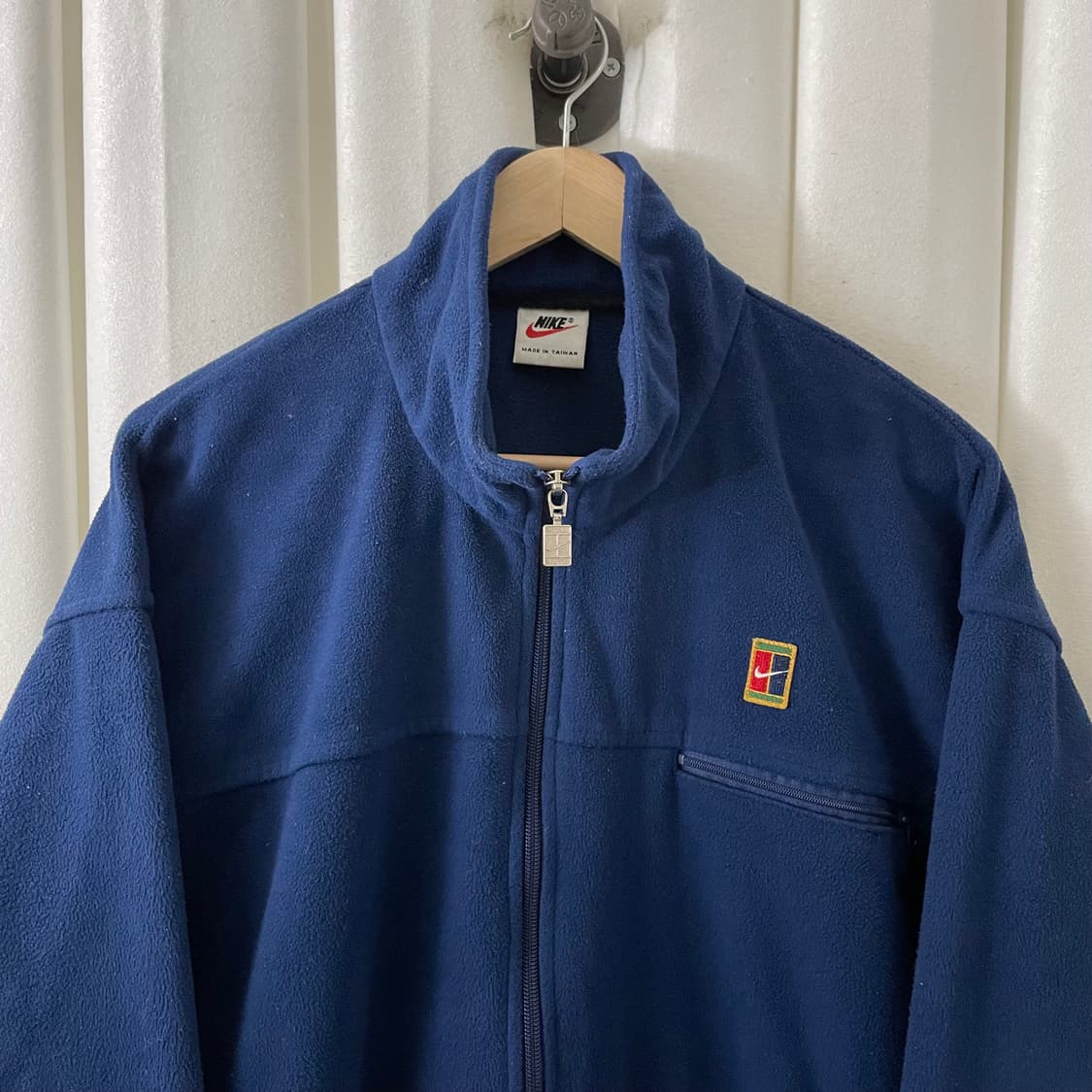 나이키 블루 테니스로고 후리스 상품이미지3