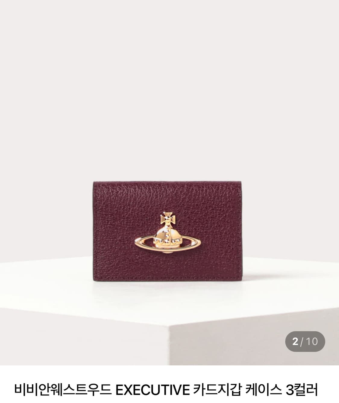 (일본한정) 비비안웨스트우드 EXECUTIVE 카드지갑 상품이미지1