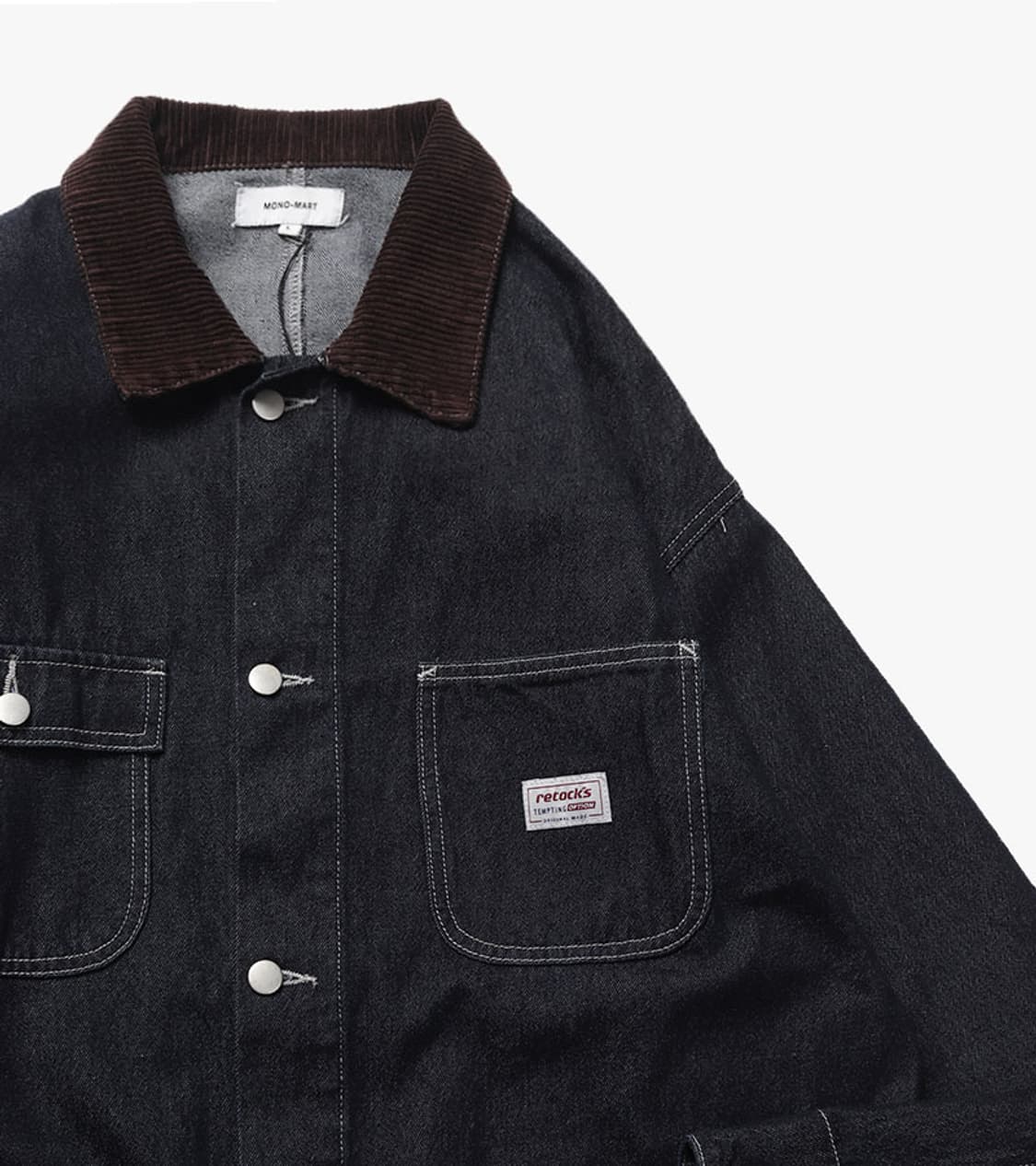MONO MART - DENIM COVERALL JACKET 상품이미지6