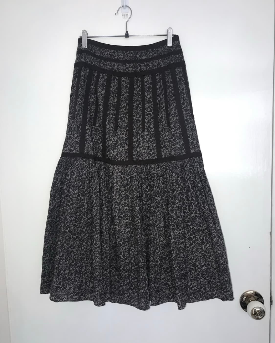 Flower Pattern Long Skirts 상품이미지3