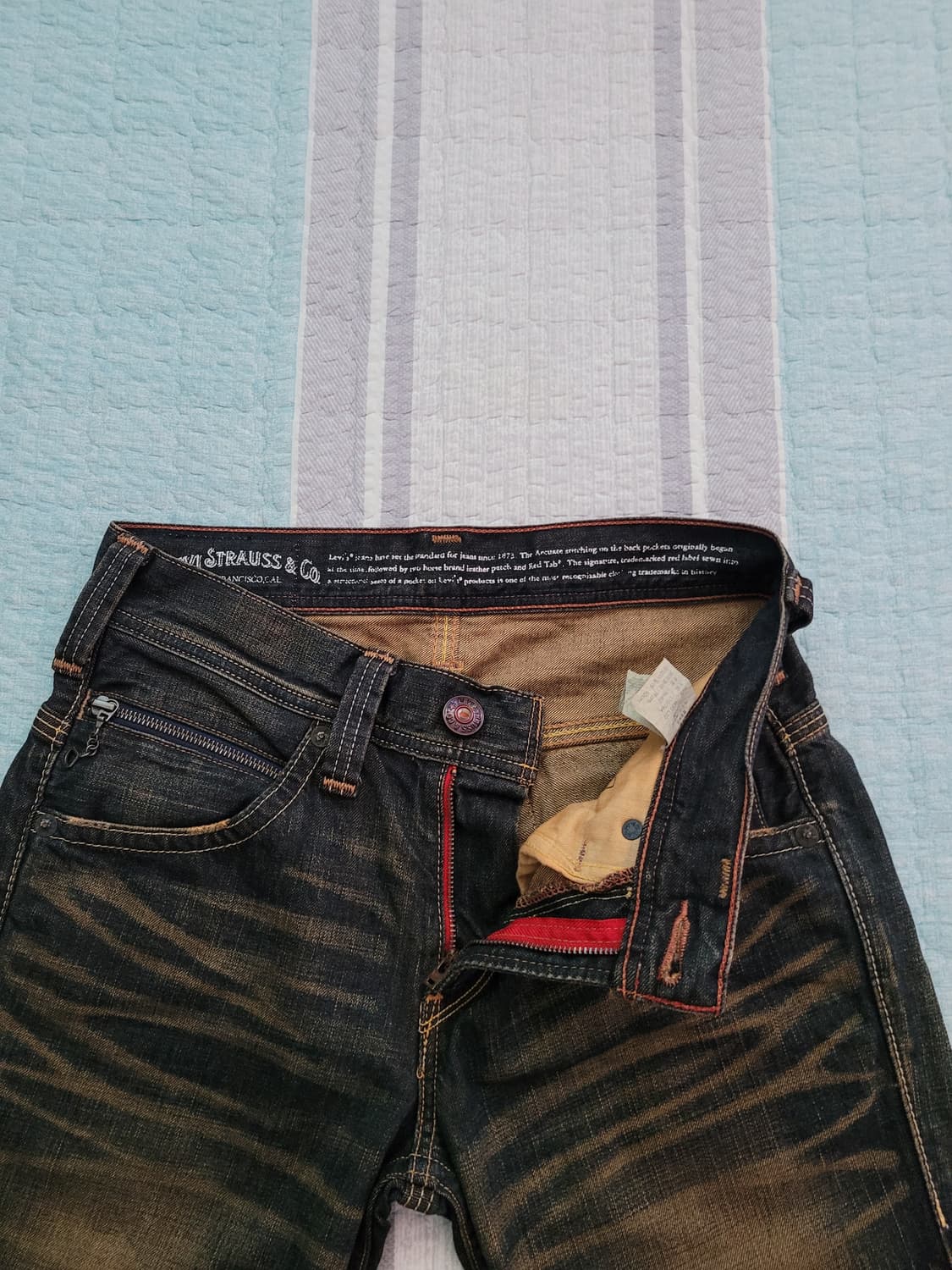 리바이스 재팬 LX 502 럭셔리클래식 빈티지녹워싱진 30사이즈 상품이미지2