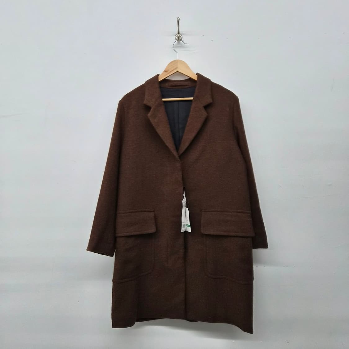 마가렛호웰 브라운 모직 코트 여성 M 상품이미지1