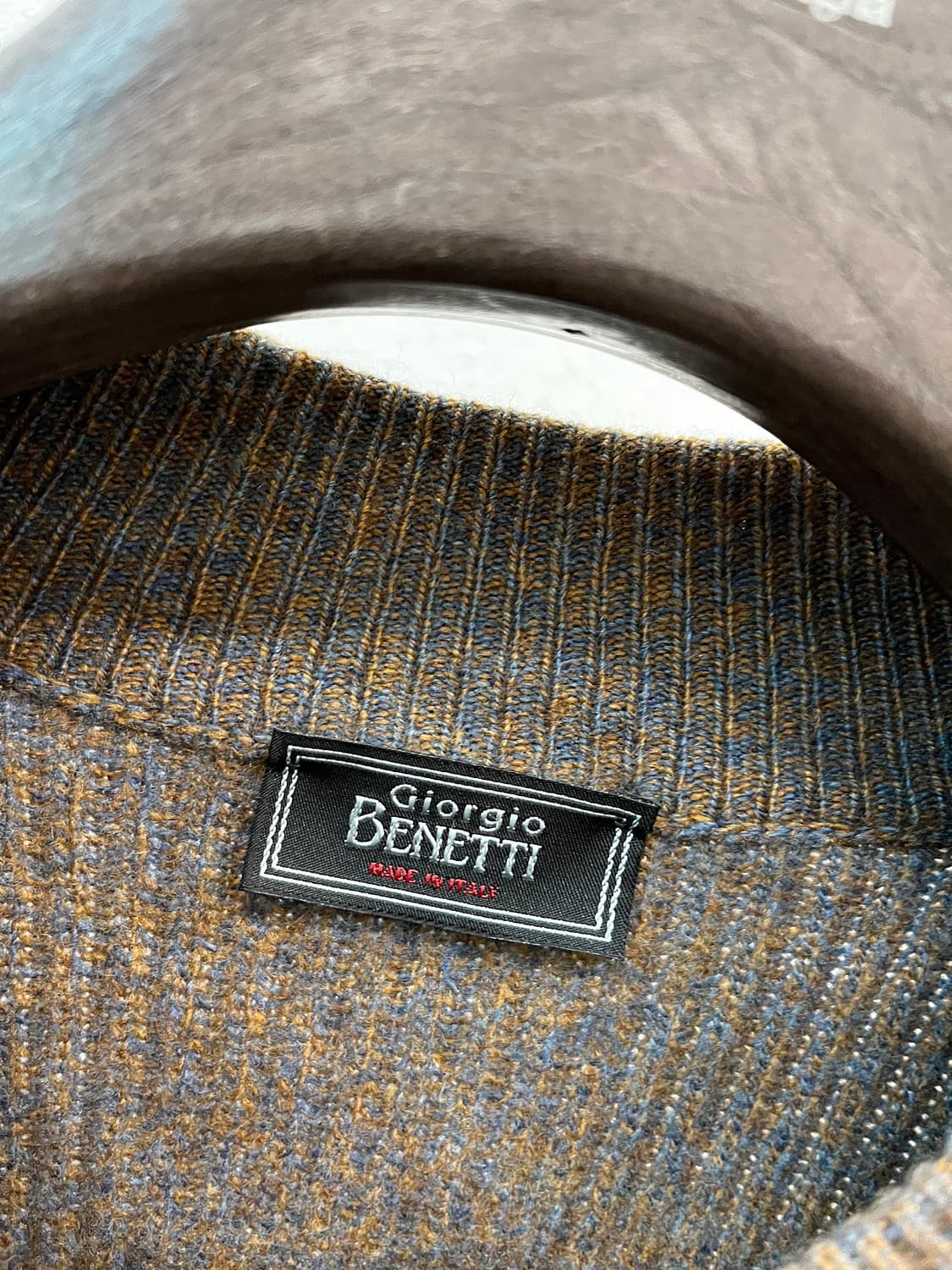 115) 조르지오베네티 캐시미어 니트집업  상품이미지4