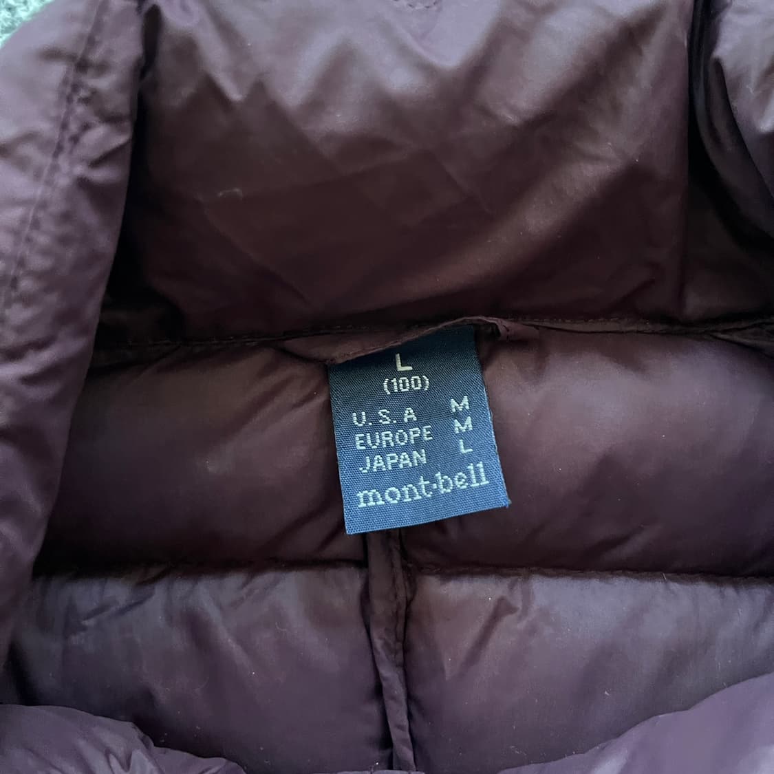 몽벨 퍼플 경량패딩 상품이미지3