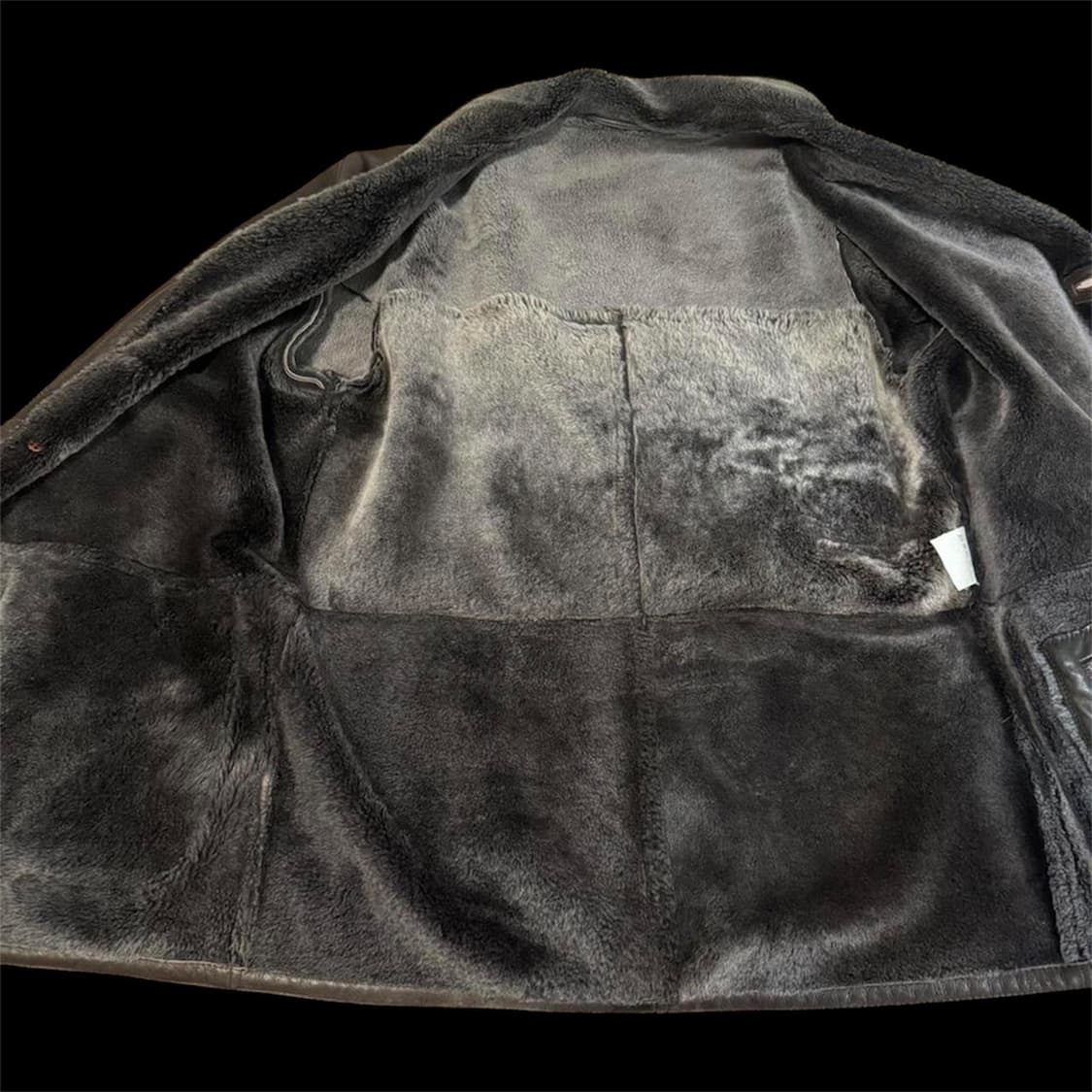 🇮🇹 명품 Bruno Magli✨ 남성 무스탕 코트 🧥 사이즈 10 상품이미지10