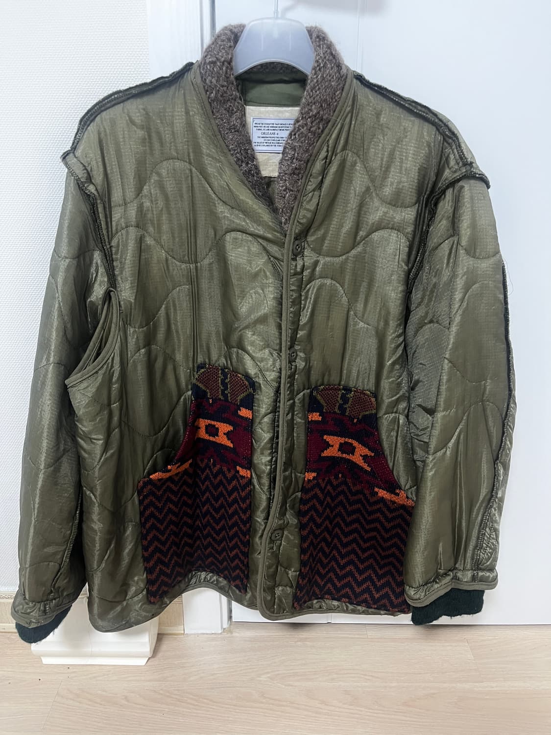 orleans store 리워크 퀼팅자켓 상품이미지1