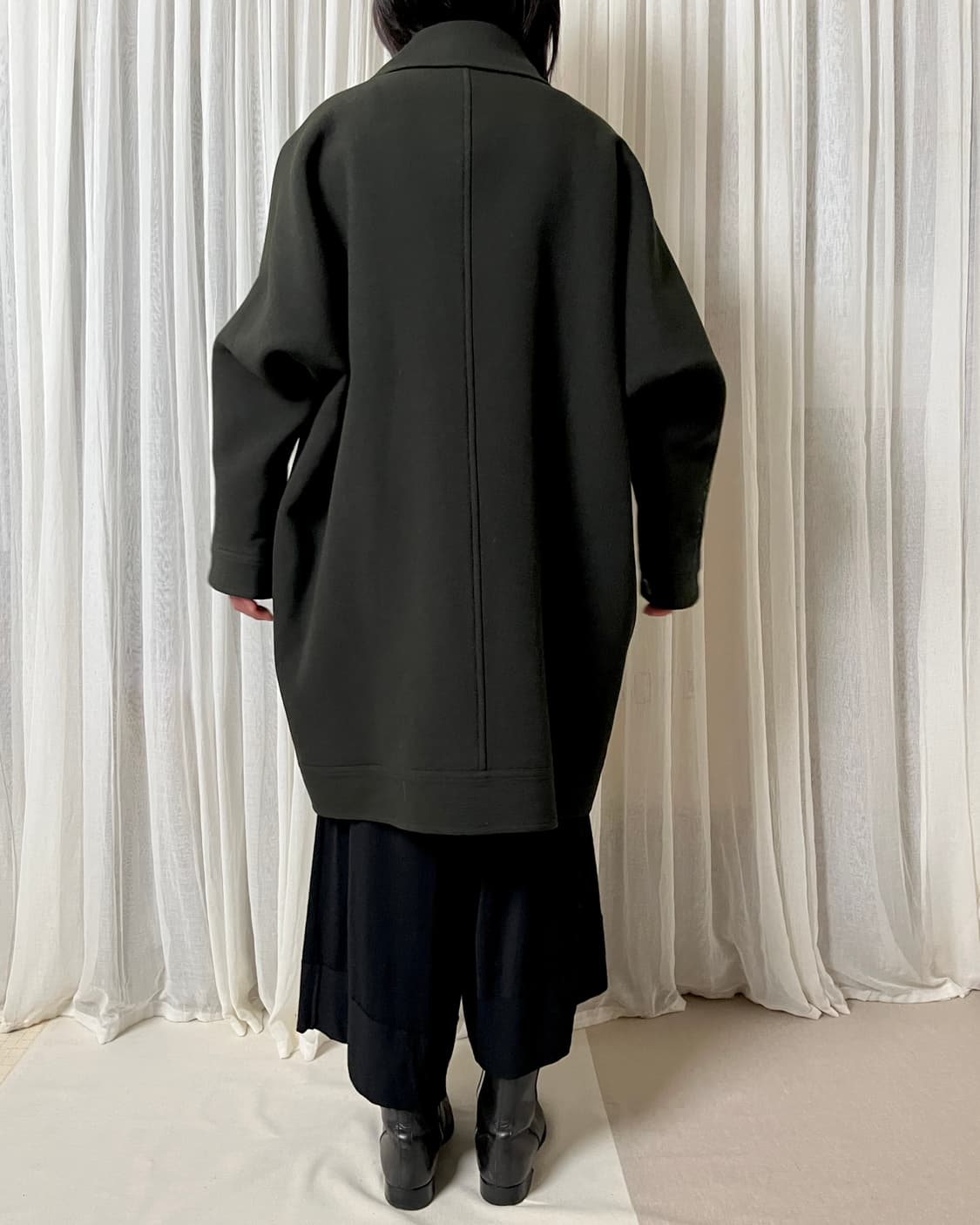 요지야마모토 돌먼슬리브 코트 yohji yamamoto Y’s 기모노 상품이미지2