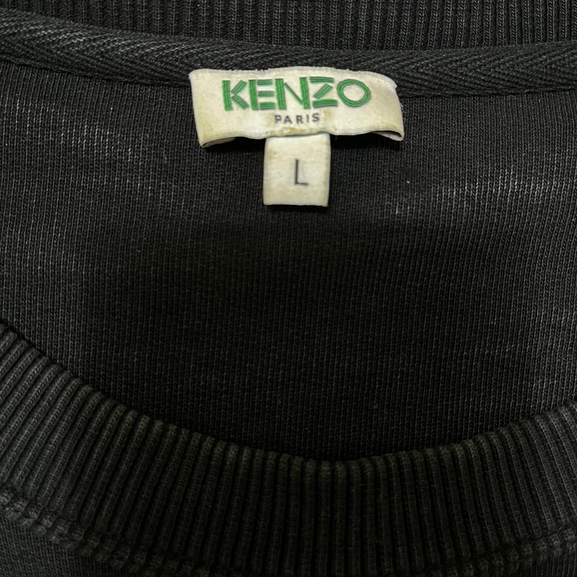겐조 Kenzo PARIS 자수 빅로고 맨투맨 L(100) 상품이미지3